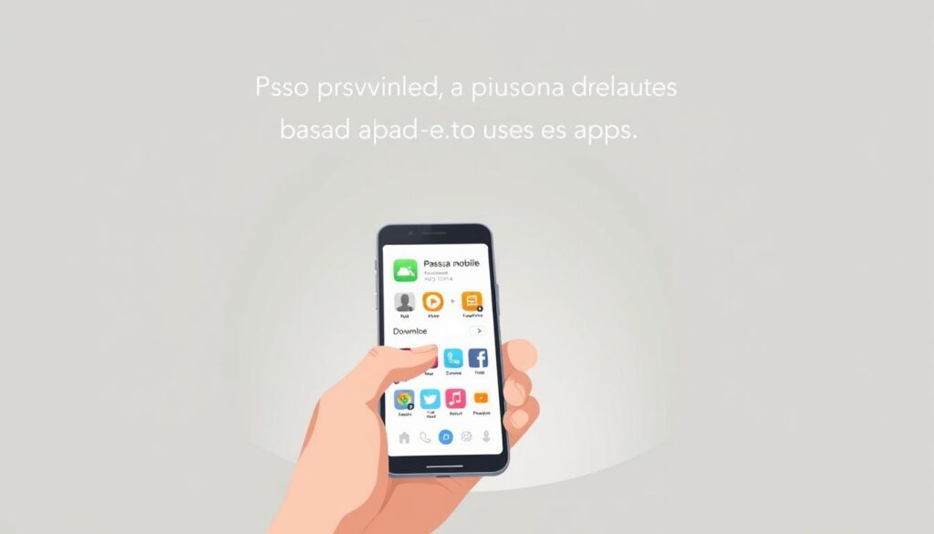 passo a passo baixar aplicativos