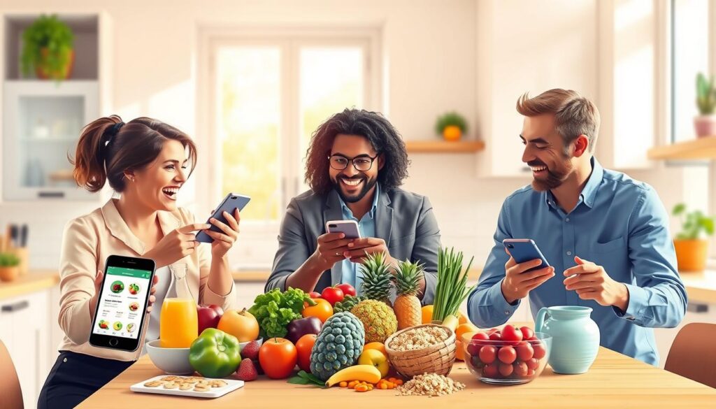 benefícios aplicativos nutrição
