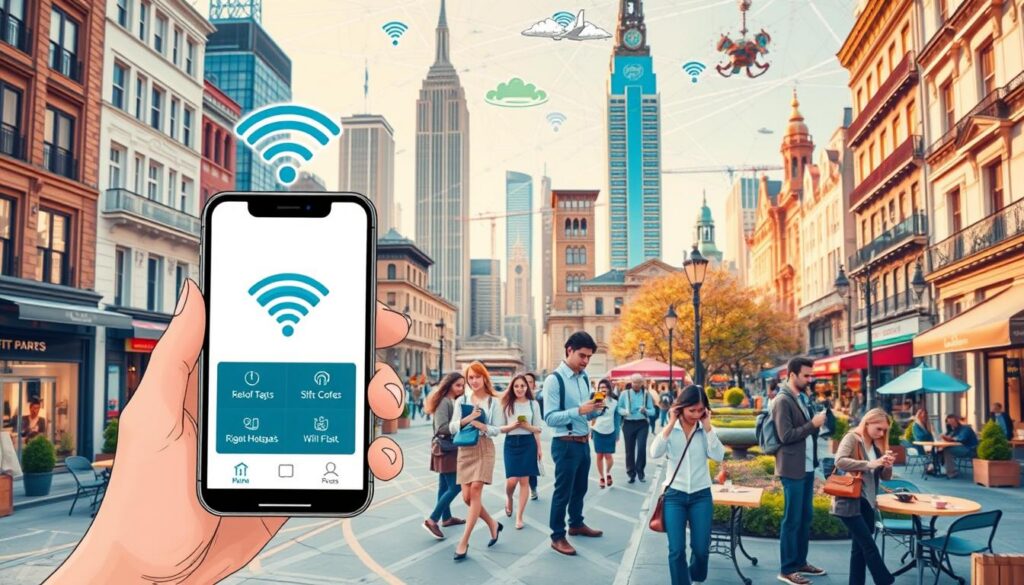 mapa hotspots wifi