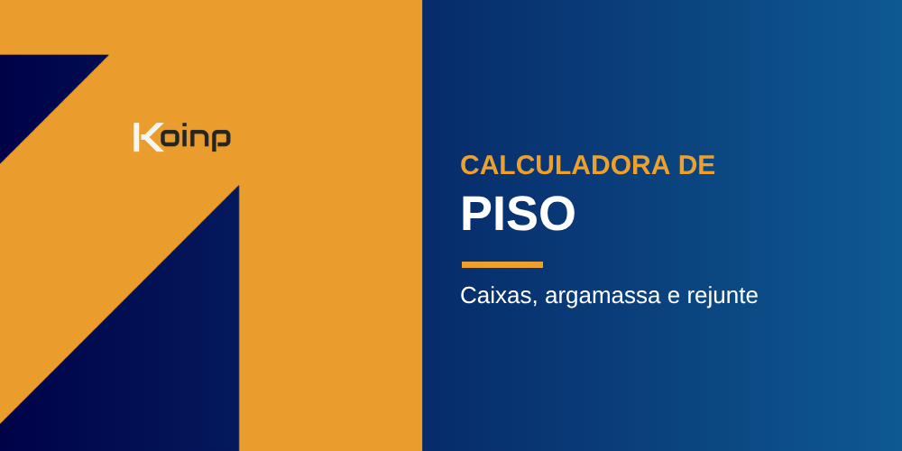 Calculadora de piso do Koinp